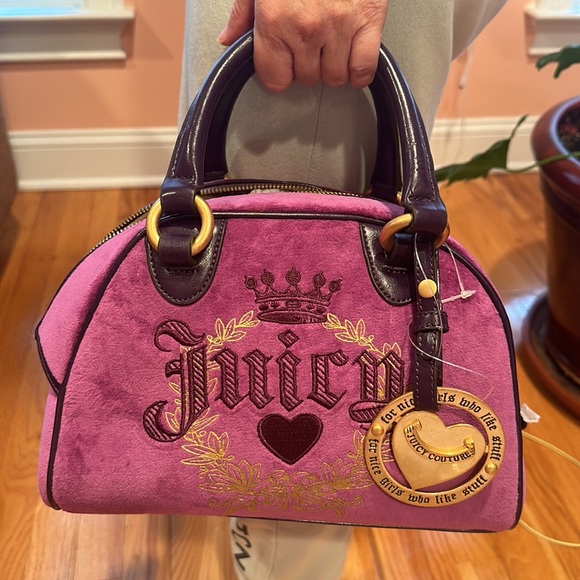 Juicy Couture Bags Vintage Y2k Juicy Couture Purple Pink Velour